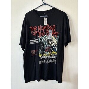 Iron Maiden Number Of The Beast T Shirt XL Hot Topic